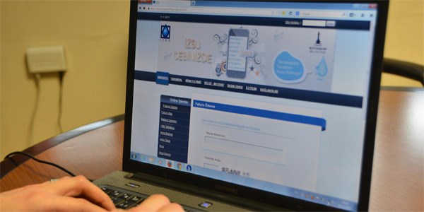 Görme engelliler su faturalarını internetten ödeyebilecek