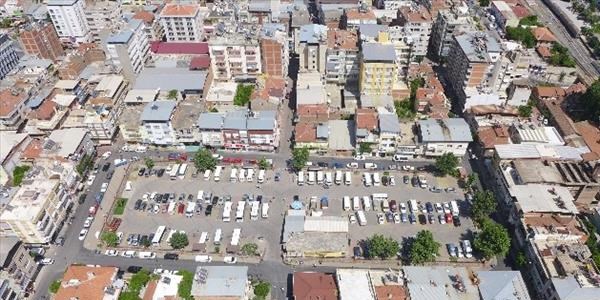 Köy minibüsleri garajı aydınlatıldı