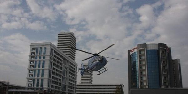'Helitaksi' ilk seferini yaptı
