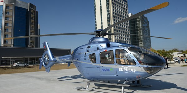 Bursa-stanbul aras ulam artk 'helitaksi' ile 25 dakika