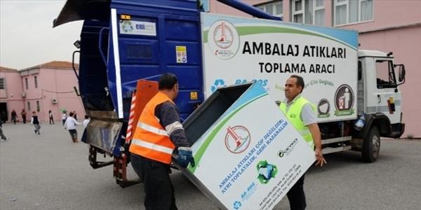 Okullardaki atıklar geri kazandırılacak