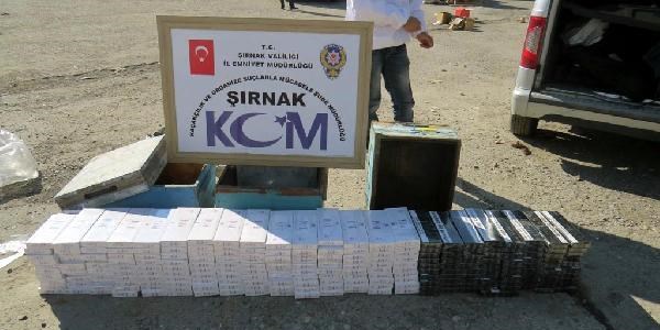 Arı kovanlarında 2 bin 300 paket kaçak sigara