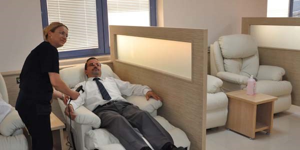 Hastanenin deposu onkoloji merkezine dönüştürüldü