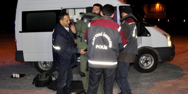 Aksaray'da bomba yüklü tır şüphesi panik yaşattı