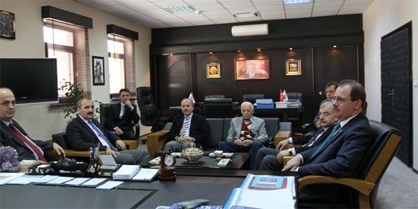 KTÜ'den Rektör Coşkun'a ziyaret