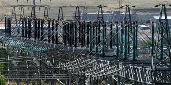 Taşeron elektrik işçilerinin eylemi