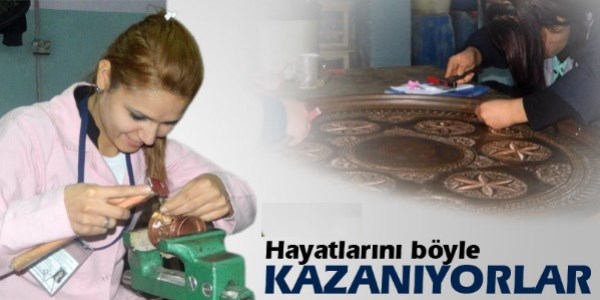 Mesleğin yeni ustaları kadınlar, erkeklere taş çıkartıyor