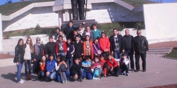 Ortaokul öğrencilerine kültür gezisi