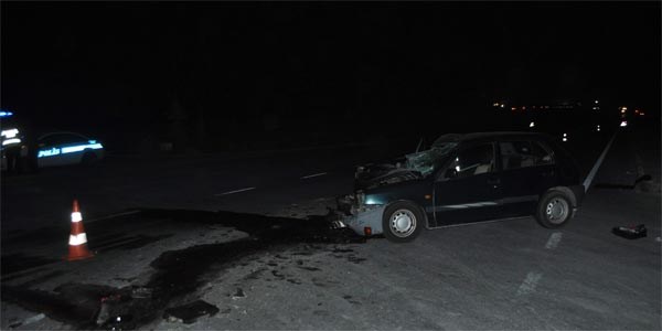 Cihanbeyli'de trafik kazas: 2'si ocuk 4 yaral