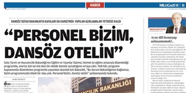 Tarım Bakanlığı'ndaki o personeller görevden uzaklaştırıldı