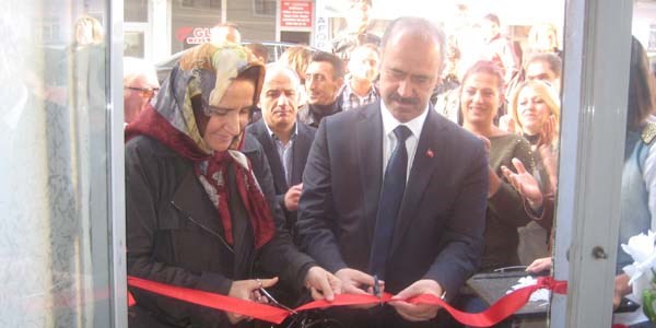 Muş'ta işyeri açılışı