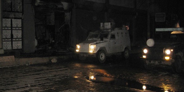 Silopi'de markete molotof kokteylli saldırı