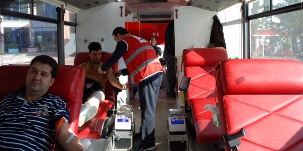 Kan bağışı kampanyasına Kapaklı'dan 46 kişi katıldı
