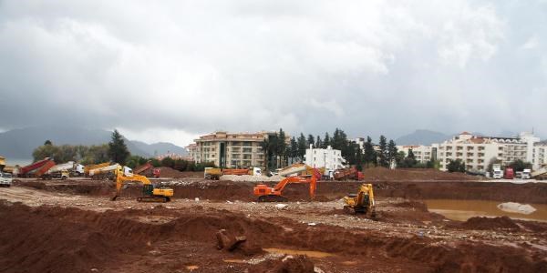 ÇED raporu olmayan otel inşaatı mühürlendi