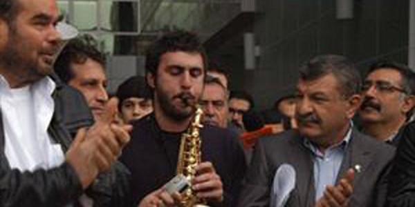 Gezi park sanklarna mzikli destek