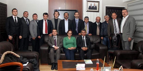 Tekin'den Sağlık-Sen Genel Başkanı Memiş'e ziyaret