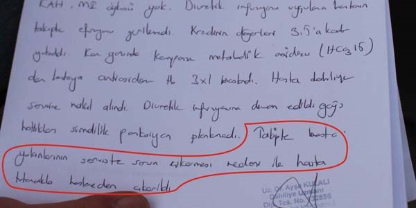 Ağrı'da hastaneden çıkarılan hasta Erzurum'da müşahede altına alındı