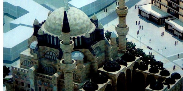 Erciş'e 2 bin 500 kişilik yeni cami