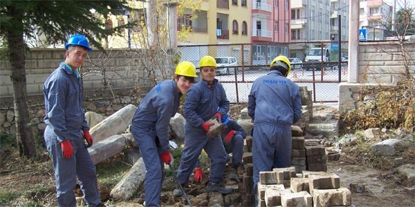 Meslek lisesi, inaat teknikeri karacak