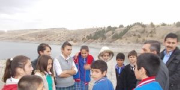 Küçük mucitler Çubuk 2 Barajı'nı inceledi