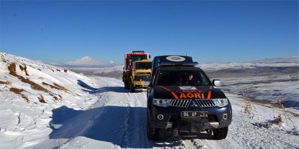 Ağrı'da hasta kurtarma operasyonu