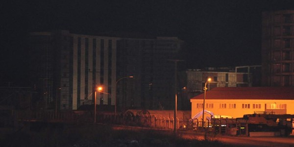 Sivas'ta hastane inşaatı çöktü: 4 yaralı