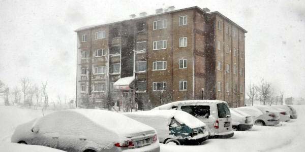 Bitlis, kar altında