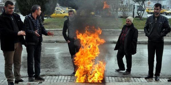 Elaz otobs terminalinde yanmayan kalorifer tepkisi