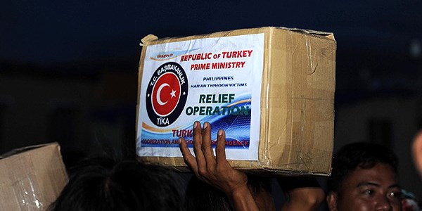 Türkiye acil insani yardımlarda dünya 4'üncüsü oldu