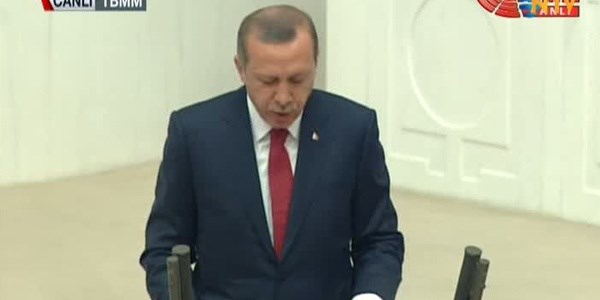 Erdoğan, bütçe görüşmelerinde konuştu