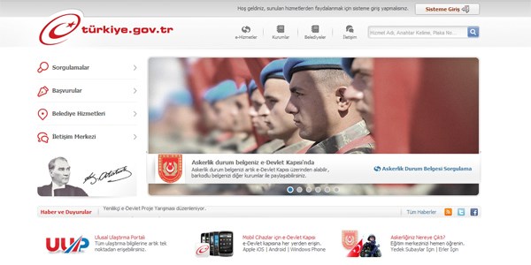 16 milyon vatandaş e-devleti kullandı