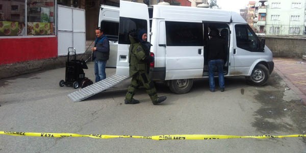 Batman'da şüpheli poşet paniği