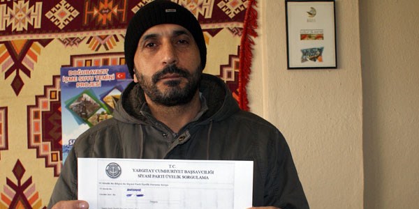 BDP'den adaylığa hazırlanırken, Ak Partili olduğunu öğrendi