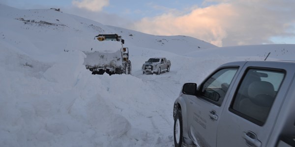 Hakkari Kayak Merkezi'nin yolu açıldı