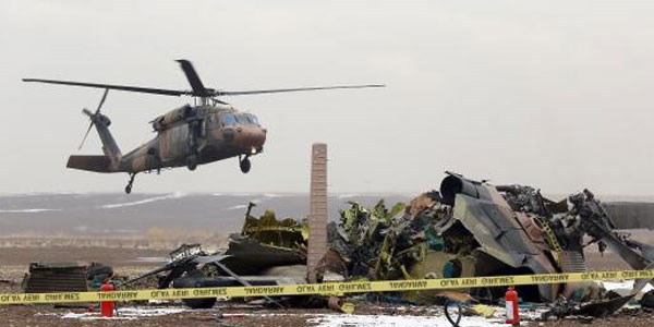 Düşen helikopterdeki şehitlerin isimleri açıklandı