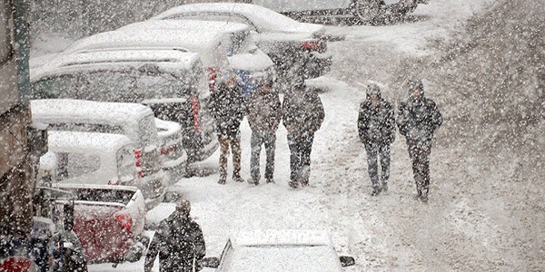 Doğu'da soğuk hava eksi 23 dereceyi gördü