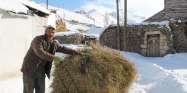Kızaklı mesai başladı