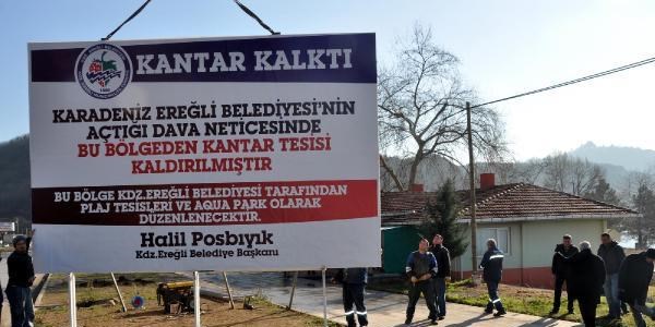 Mühürlü 'yol kenarı denetim istasyonu' kaldırıldı