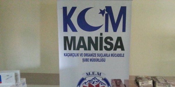 Turgutlu'da kaçağa ve uyuşturucuya darbe