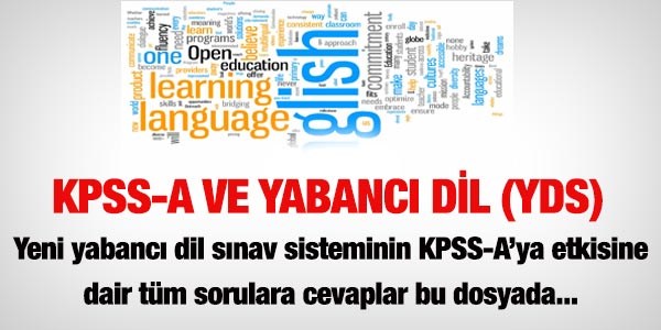 YDS'nin KPSS-A'ya etkisine dair sorular