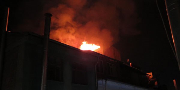 Malatya'da korkutan yangın
