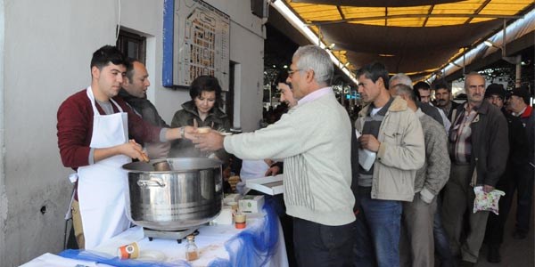 Bodrum'da salep izdiham