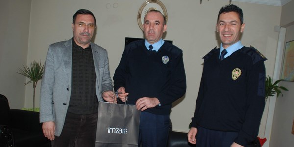 Başarılı polisi esnaf unutmadı
