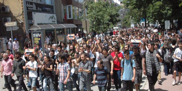 Samsun'da 'Yumurtalı' eylem