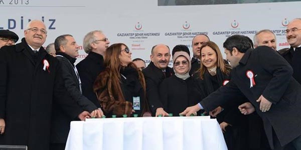 Gaziantep Şehir Hastanesi'nin temeli atıldı