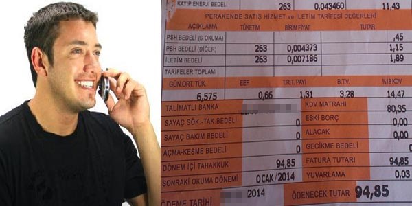 Elektriğe ödenen para iletişimin dörtte biri