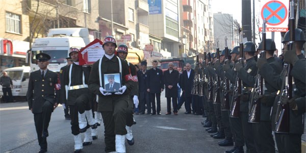 Kapaklı, gazisini askeri törenle uğurladı
