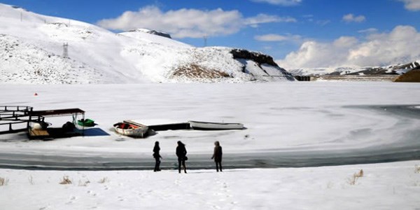 Doğu'da soğuk hava eksi 25 dereceyi gördü