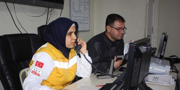 Adıyaman'da 112 Acil'e 1 yılda 30 bin asılsız ihbar