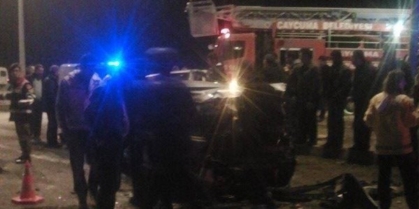 aycuma'da trafik kazas: 3 yaral